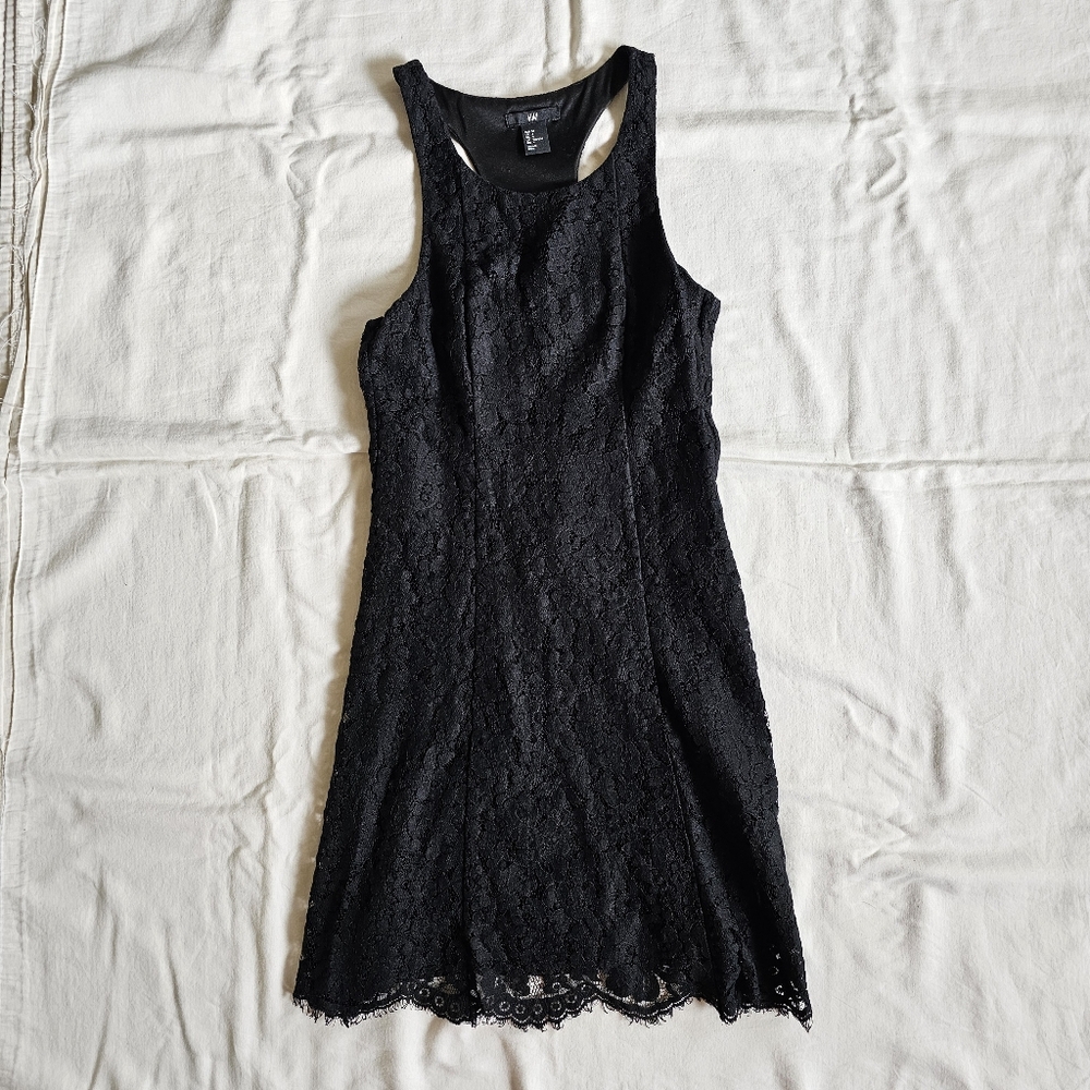 H&M Black Lace Dress